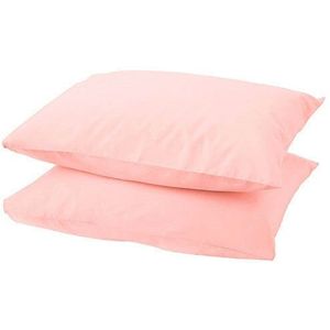 Beau Maison Katoenen Kussenslopen Roze - 100% Katoen - 60x70cm - Set van 2
