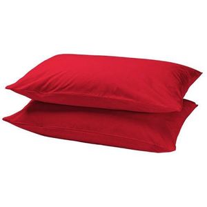 Beau Maison Katoenen Kussenslopen Rood - 100% Katoen - 60x70cm - Set van 2