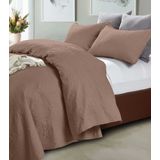 Sprei Barok Motief Taupe | Met 2 kussenslopen - Copy - 260 x 250