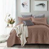 Sprei Barok Motief Taupe | Met 2 kussenslopen - Copy - 260 x 250