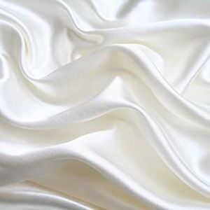 Beauty Silk Hoeslaken Satijn Wit 160x200 cm - Glans Satijn