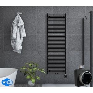 Oppio 160x40 cm - Oppio Smart WiFi Mat Zwart elektrische handdoekradiator (Ral 9005)