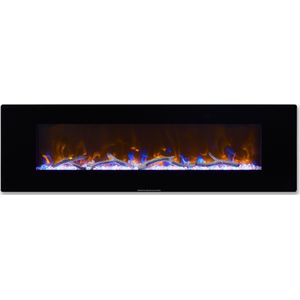 Oppio New York Opbouw Elektrische Sfeerhaard 127 cm – Smart LED & Wifi