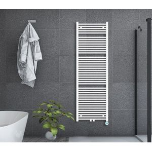 Oppio 140x60 cm - Oppio ECO Digital Wit (Ral 9016) elektrische handdoekradiator