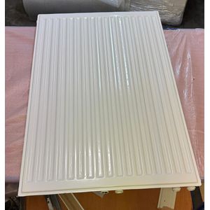 ECA Outlet #158 - 90x60 cm Type 11 - 990 Watt - ECA Paneelradiator Compact 8 geribbelde voorzijde - Wit (Ral 9016)