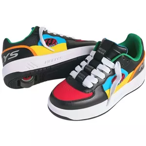 Schoenen met wielen, rolschoenen, voor meisjes, schoenen met wieltjes voor kinderen, sportschoenen met wielen, met dubbele rij wielen, E-35