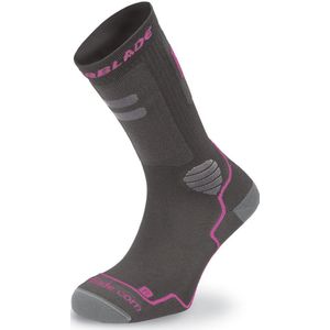 High Performance Socks Grey/Pink - Skate Sokken