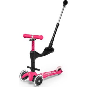 Mini Deluxe 3 in 1 Push LED Roze/Pink - Step Complete