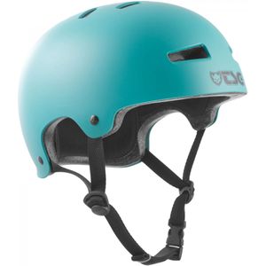 Evolution Solid Color Satin Cauma Green - Skate Helm