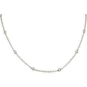 Diamant Collier 0,40 ct Weißgold 750