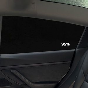 Tesla Model 3 Highland Raamfolie: Voorgesneden & Blinderend - 95% Tint