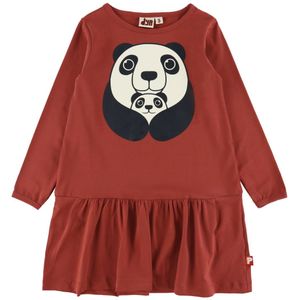 DYR-Cph Jurk - Dyrzanzi - Dk Brick Pandamoeder - DYR - 2 jaar (92) - Jurk
