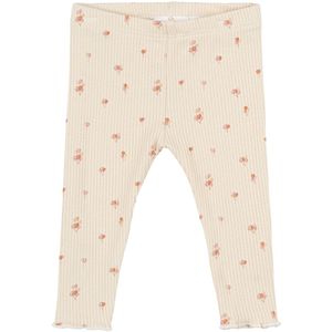 The New Siblings Leggings - Rib - TnsbNoella - White Swan AOP - The New - 62 - Leggings