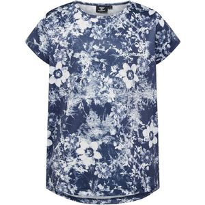 Hummel T-Shirt - hmlNanna - Black Iris - Hummel - 6 jaar (116) - T-Shirts