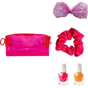 Inuwet Cadeauset - Nagellak/Haaraccessoires - Neon Roze - Inuwet - OneSize - Nagellak