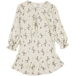 Joha Jurk - Bamboe - Beige m. Vogels - Joha - 60 - Jurk