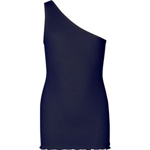 Rosemunde Top - Rib - Eén schouder - Navy - Rosemunde - 14 jaar (164) - Tanktop