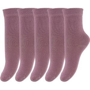 Minymo Sokken - 5-pack - Donker Orchid - Minymo - 15/18 - Sokken