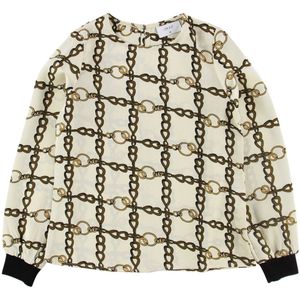 Grunt Blouse - Alyssa - White Chain - Grunt - 12 jaar (152) - Shirts
