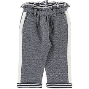 Emporio Armani Broek - Wit/Navy m. Patroon - Emporio Armani - 1 jaar (80) - Broeken - Katoen