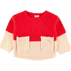 Stella McCartney Kids Gebreide Blouse - Wol - Loopie - Rood/Roze - Stella McCartney Kids - 12 jaar (152) - Shirts