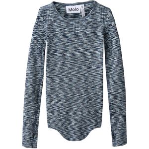 Molo Blouse - Rib - Rochelle - Blue Molen - Molo - 5-6 jaar (110-116) - Shirts
