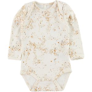 Soft Gallery Romper l/s - Bob - Mini Splash - Creme - Soft Gallery - 3 mnd - Romper L/S
