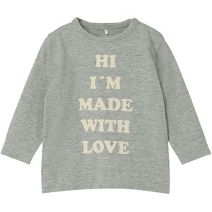 Name It Blouse - NbmLara - Grey Melange - Name It - 50 - Shirts