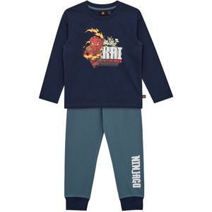 LEGO® Wear Ninjago Pyjama set - 2-delig - LwAgan - Glow In The D - LEGO® Wear - 4 jaar (104) - Pyjama - Tweedelig