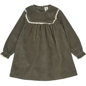 Müsli Jurk - Corduroy - Deep Green - Müsli - 4 jaar (104) - Jurk