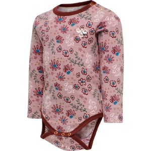 Hummel Romper l/s - hmlCrayon - Woodrose - Hummel - 68 - Romper L/S