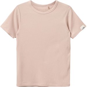 Sofie Schnoor T-Shirt - Rib - PiperSK - Light Rose - Sofie Schnoor - 4 jaar (104) - T-Shirts