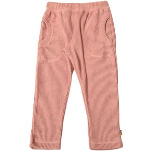 Joha Broek - Gebreid - Roze - Joha - 50 - Broeken - Katoen