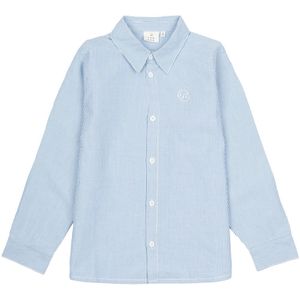 The New Overhemd - TNMichael - Bright White Striped - The New - 9-10 jaar (134-140) - Overhemd