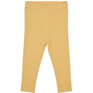 Petit by Sofie Schnoor Leggings - Lily - Geel m. Strepen - Sofie Schnoor - 56 - Leggings