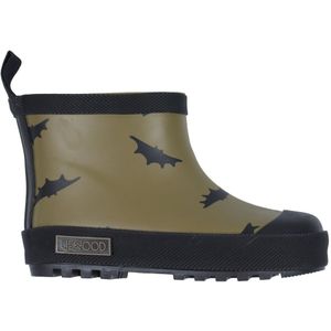 Liewood Gevoerde Rubberlaarzen - Jesse - Vleermuizen/Khaki - Liewood - 22 - Regenlaarzen