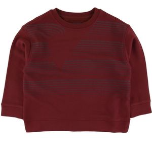 Emporio Armani Sweatshirt - Donker Rood - Emporio Armani - 8 jaar (128) - Sweatshirt