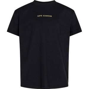 Sofie Schnoor Meisjes T-Shirt - Zwart - Sofie Schnoor - 6 jaar (116) - T-Shirts