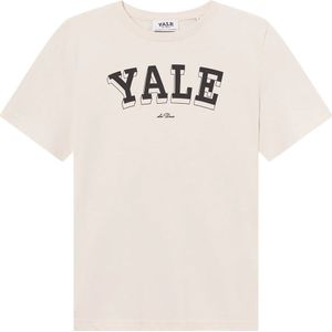 Les Deux T-Shirt - Yale - Ivory/Zwart - Les Deux - 110/116 - T-Shirts