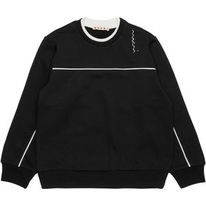 Marni Sweatshirt - Zwart m. Wit - Marni - 10 jaar (140) - Sweatshirt