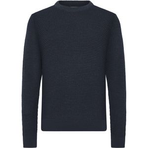 Grunt Blouse - Gebreid - GrAnker - Navy - Grunt - 12 jaar (152) - Shirts