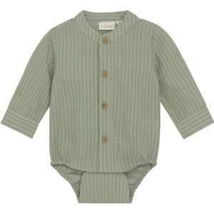 Fixoni Hemdromper l/s - Desert Sage - Fixoni - 50 - Romper L/S