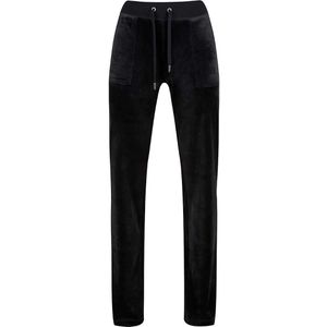 Juicy Couture Velours Broek - Jet Black - Juicy Couture - 8-9 jaar (128-134) - Velours Broek