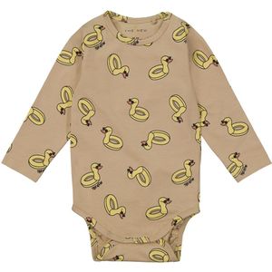 The New Siblings Romper l/s - TnsKubber - Maïsstalk Rubber Duck - The New - 56 - Romper L/S