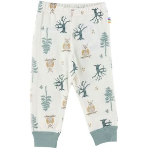 Joha Leggings - Wol/Bamboe - Offwhite m. Bos - Joha - 50 - Leggings - Wol