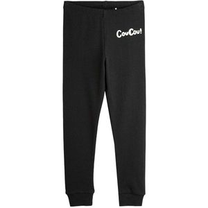 Mini Rodini Leggings - Rib - Coucou- Zwart - Mini Rodini - 56/62 - Leggings