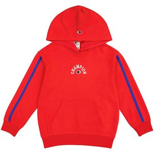 Champion Hoodie - Rood m. Logo - Champion - 3-4 jaar (98-104) - Hoodie