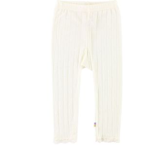 Joha Leggings - Wol/Zijde - Gebroken wit m. Patroon - Joha - 70 - Leggings - Wol
