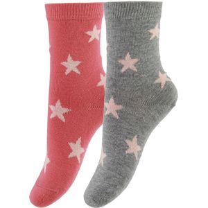 Molo Sokken - 2-pack - Nesi - Faded Rose - Molo - 17/19 - Sokken