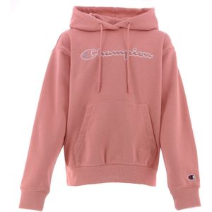 Champion Hoodie - Roze m. Logo - Champion - 16-18 jaar (176-188) - Hoodie